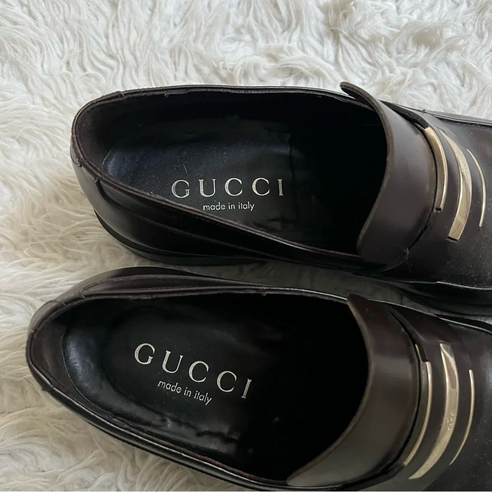 Gucci Men’s Brown Loafers - Picture 4 of 10